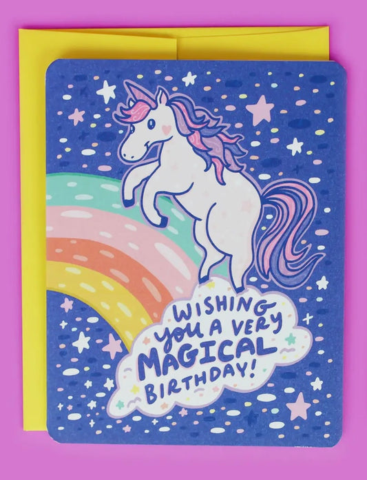 Wishing You A Very Magical Birthday Greeting card