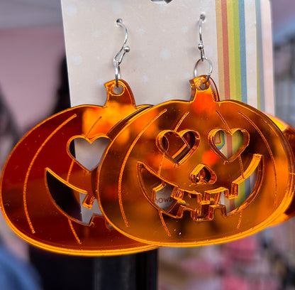 Pumpkin Earrings