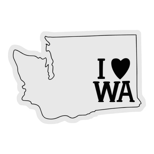 I 🖤 WA Vinyl Sticker