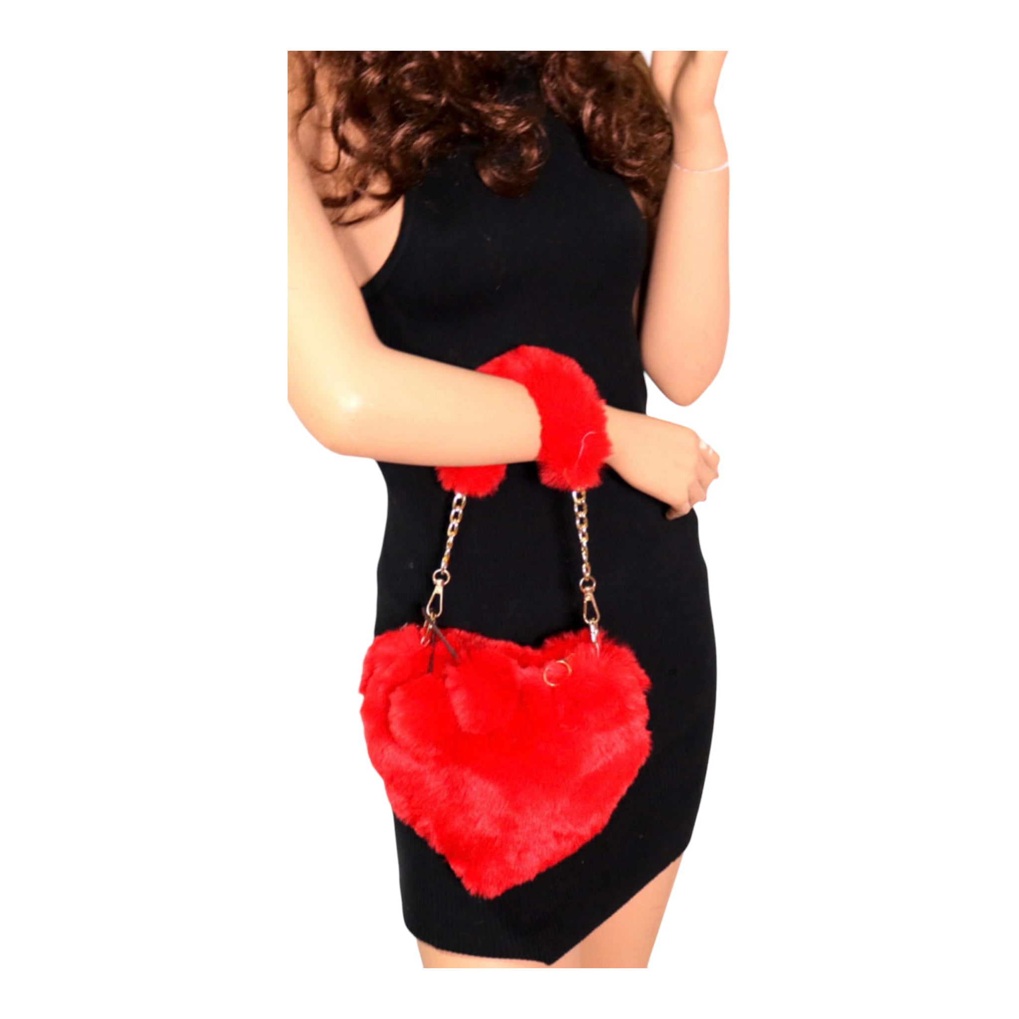 Red Rabbit Shoulder Bag Rabbit Bag Real Fur Backpack Women Purse Girls –  SunnyBunnyCrochet