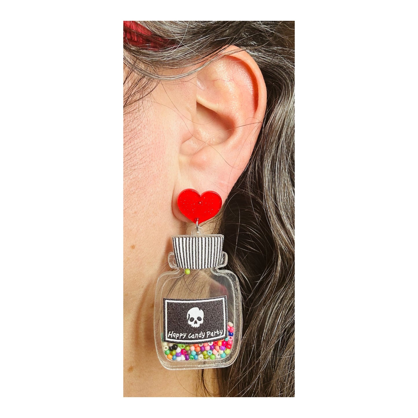 Happy Candy Party Stud Earrings