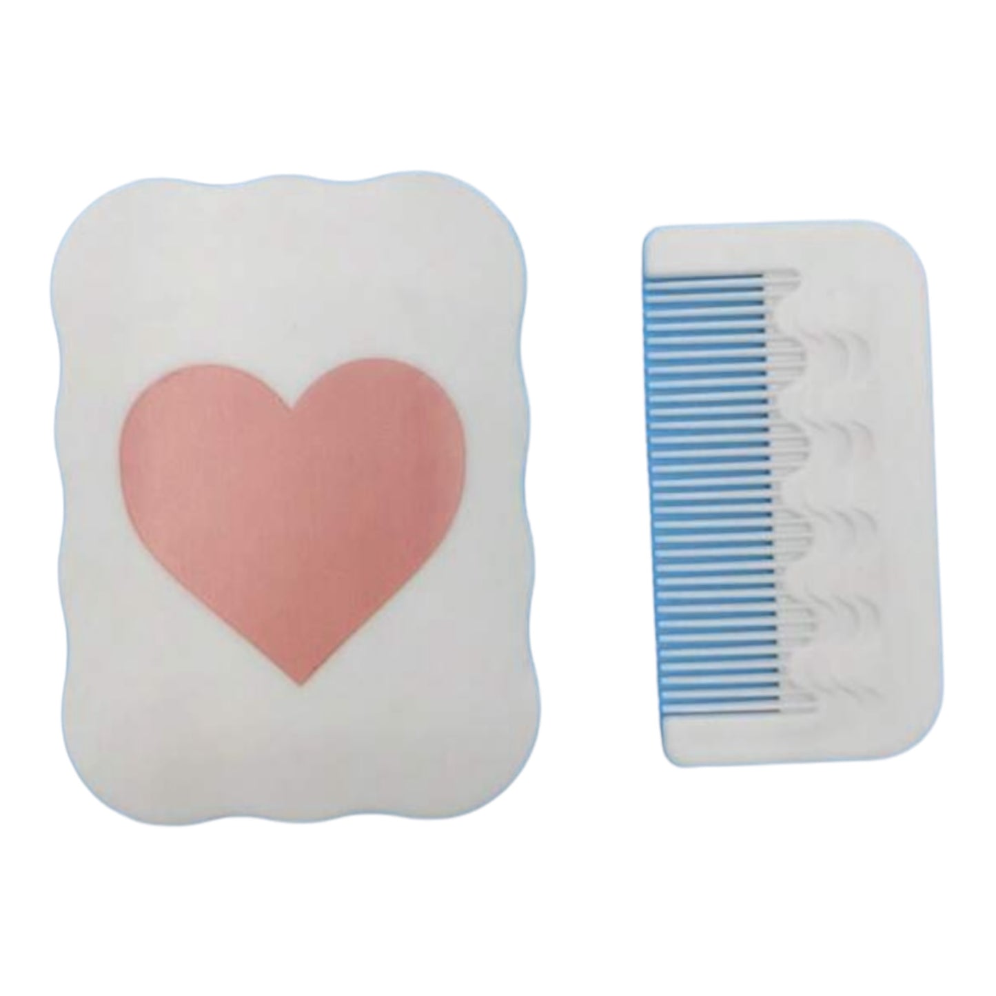 Mirror compact with comb