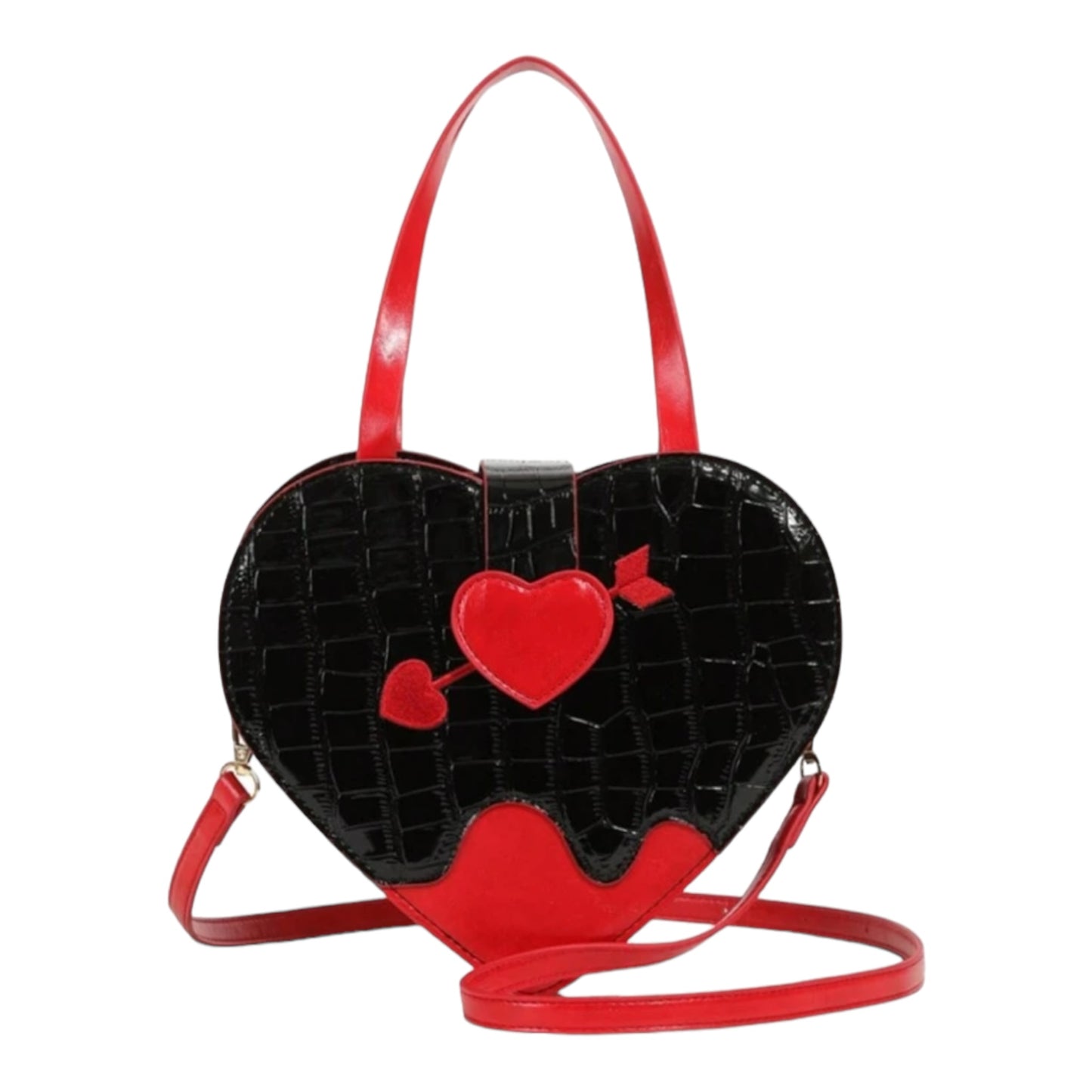 Shot Through The Heart Crossbody Bag Purse