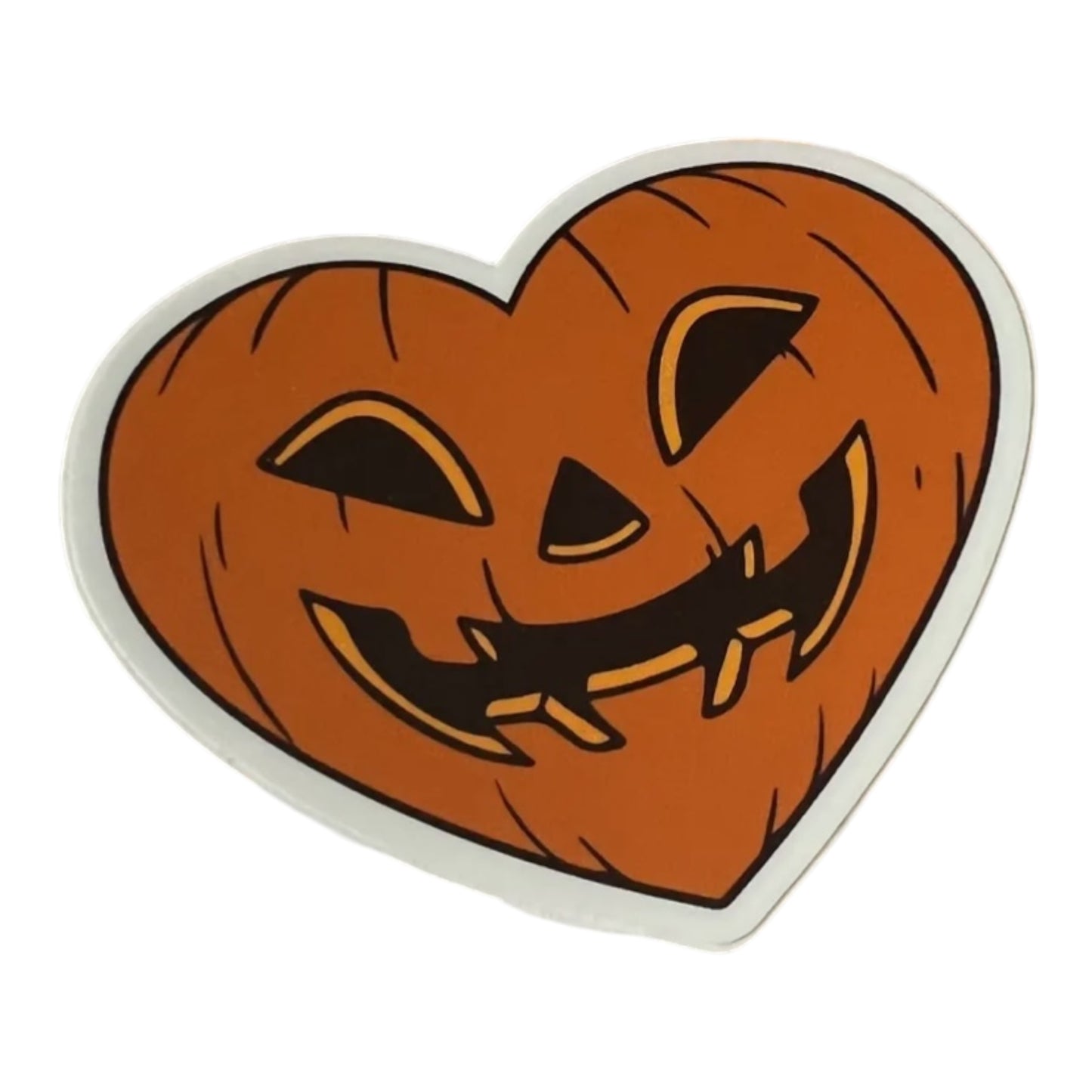 Jack-O-Lantern Vinyl Sticker