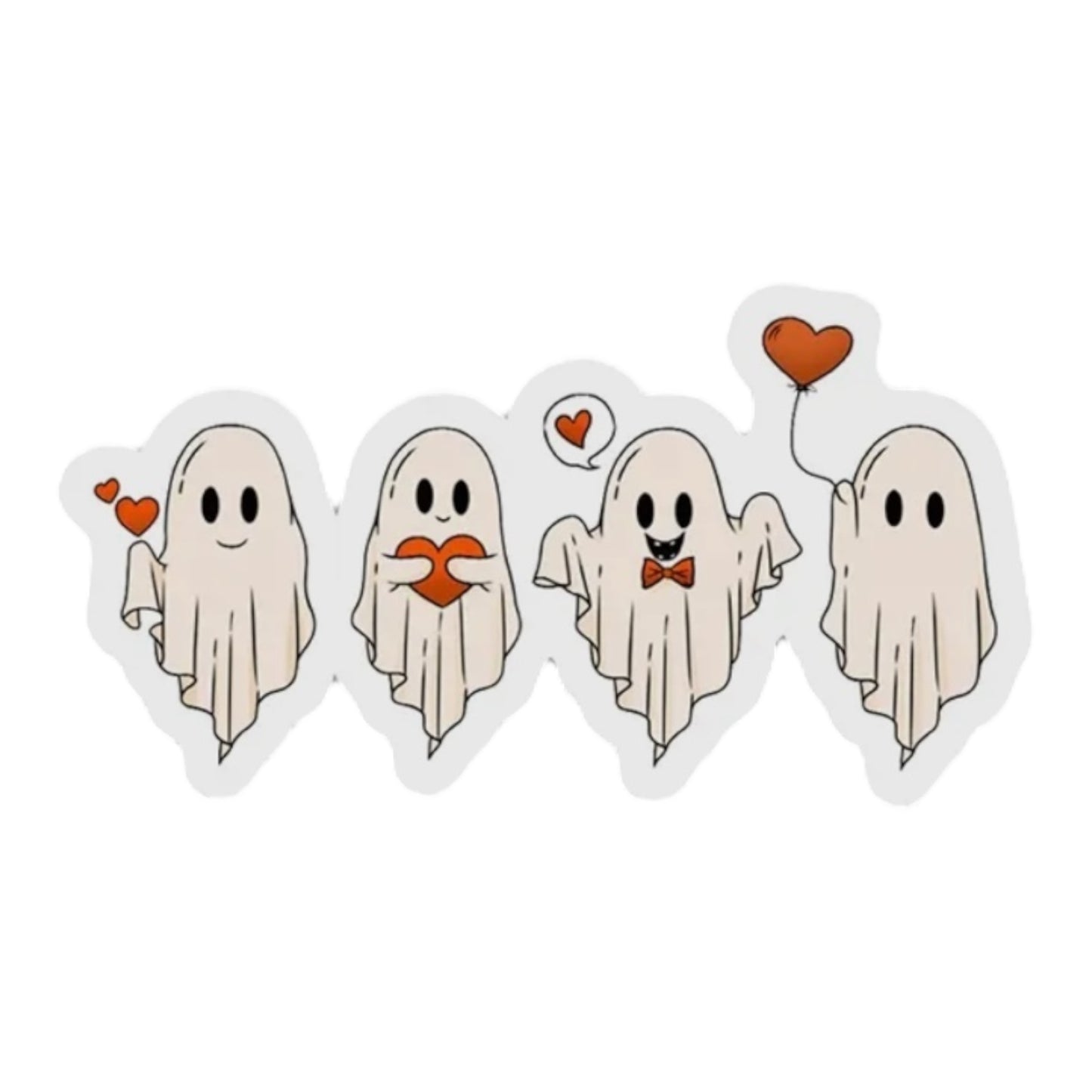 Ghosties love vinyl sticker